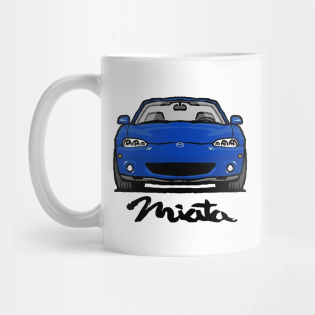 MX5 Miata NB2 Blue by Woreth